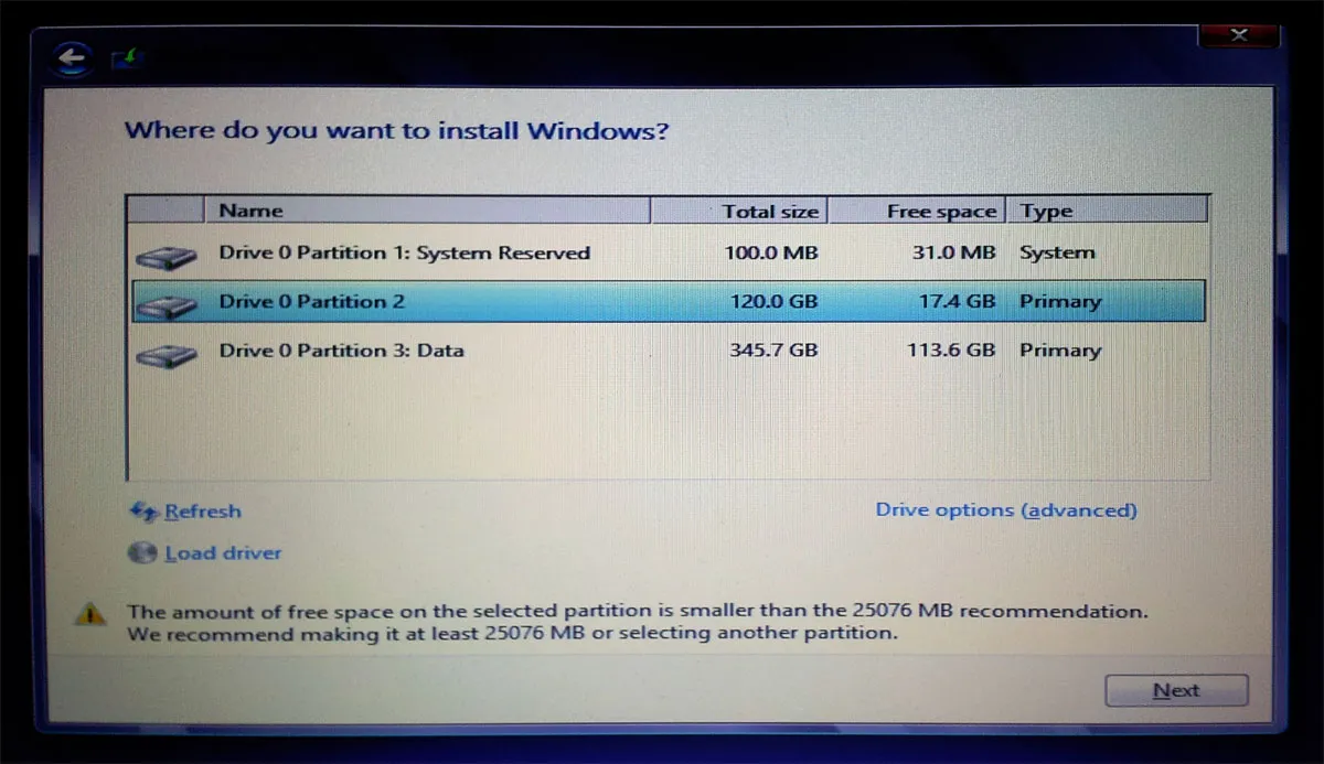 Physical device list